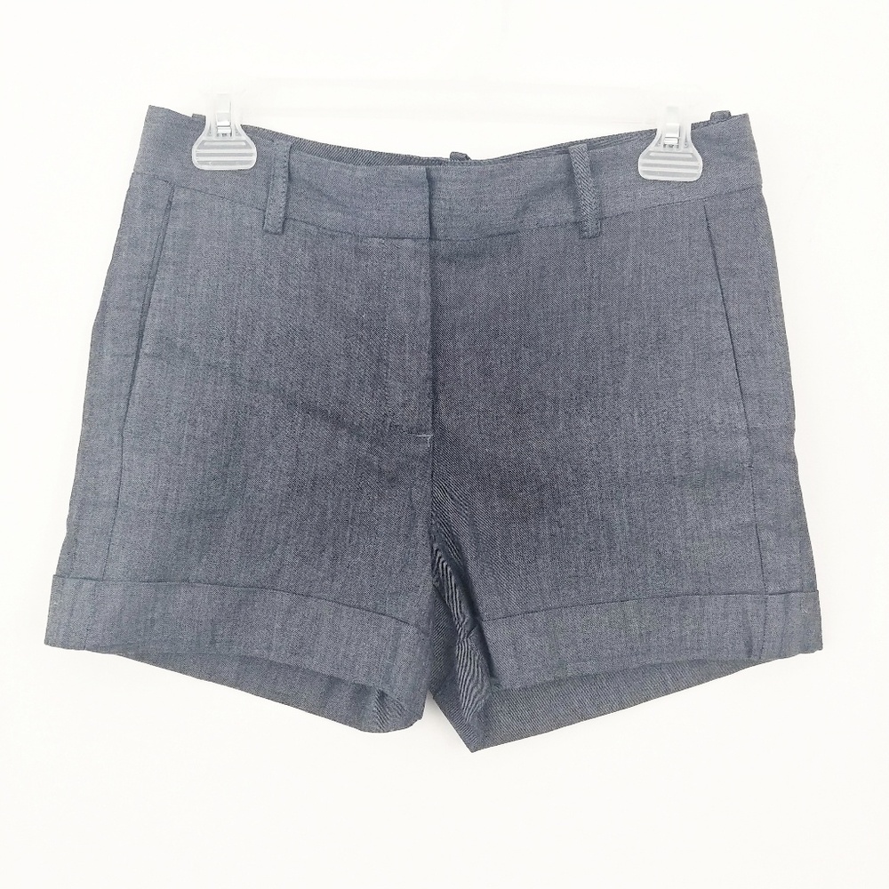 Zara Basic Chambray Shorts